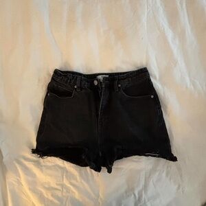BP black denim shorts from Nordstrom
